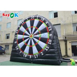 Large Inflatable Football Dartboard Soccer Dart Board Game Target With Balls