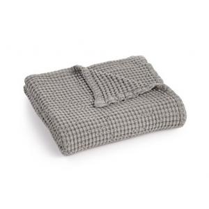 Waffle Weave Cotton Couch Throw Blanket Super Soft Size / Logo Customized