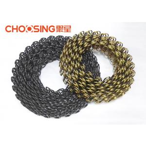 China 2.8 - 4.0mm Wire Dia Sinuous Spring Sofa Seat Springs Furniture Interior Upholstery wholesale