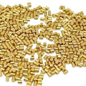 China Custom Brass Machined Pins Pad SMT Type Gold Plating 1.5mm Male For Connections wholesale