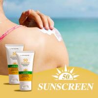 Waterproof spf 50 sundown sunscreen cream protector anti sunburn sunblocking lotion