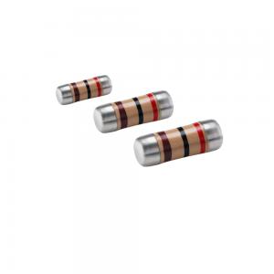SMD MELF Resistor , None leaded Carbon Type Resistors 0204 / 0207 / 0309