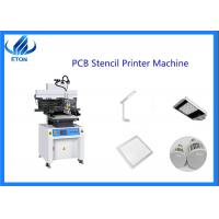 China Semi-automatic stencil printer 200KG printing SMT machine platform size 650*320mm on sale