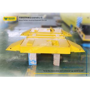 China Anti Rust Solid Tyre Heavy Duty Equipment Trailers / 5 Ton Trailer Two Layers Paint supplier