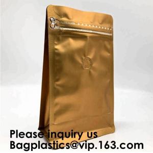 China Pack Packaging Reusable Aluminium Foil Zip Lock Stand Up Food Pouches Bags with Tear Notch for Food Storage, bagease supplier