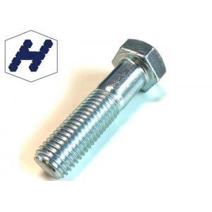 Customized M8 Hexagon Bolt Polished Surface 8 Inch Galvanized Bolts