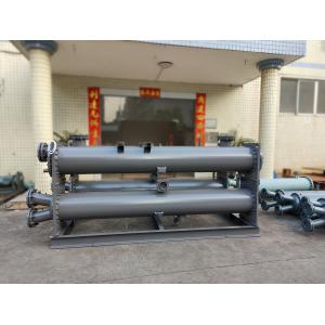 Shell Tube Heat Exchanger Brazed Copper Tube With High Efficiency In BITZER Compressor System