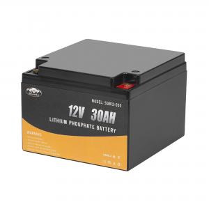 China LFP 12V 30AH Lithium Ion-Battery For UPS, Mobility Scooters Ride-On Toy Cars supplier