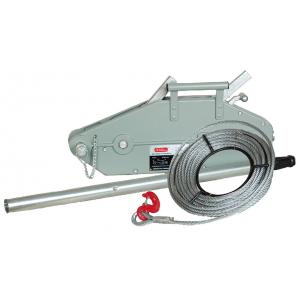 China Aluminium Hand Lifting Winch 800kg - 5400kg Wire Rope Pulling Hoist CE/GS certified supplier