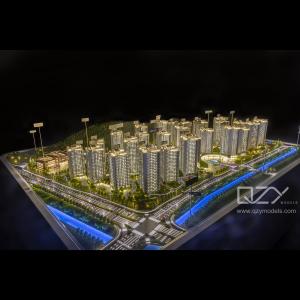 1:250 Real Estate Scale Architectural Model Making Supplies Hengqin New Neighbourhood
