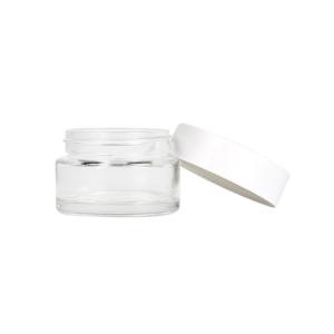 1oz Clear Air Tight Weed Jar Childproof Dispensary Marijuana Container