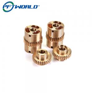 Precision Custom Worm Gear CNC Brass Bronze Machining Milling Turning Parts Service