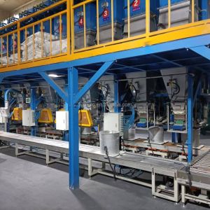 China PLC Control System Plastic High Speed Mixer Weighing Batching Equipment wholesale