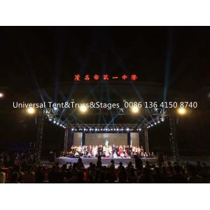 China Aluminum Concert Line Array Speaker Stage Lighting Truss 4 Meter Single Length supplier