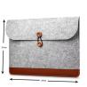 China Felt Laptop Bag Protective Light Weight Carrying Envelope Sleeve Case, Compatible With Asus D e l l HP Microsoft Notebook Chromebook Ultrabook, Apple MacBook Air Pro wholesale