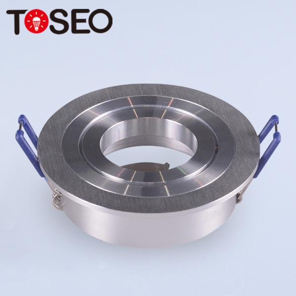 Projecteur réglable d'intérieur adapté aux besoins du client du rond LED de Downlight de plafond en aluminium