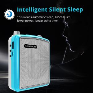 Stereo Echo Pa Amplifier Cordless Microphone Headset Loud Speaker Intelligent Smart Wake Up Sleep Auto Connecting