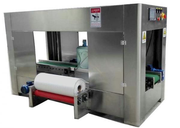Stainless Steel Automatic Bagging Machine For Water Bottling Line 1500 Bottles