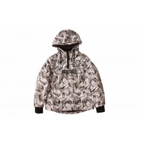 Camo Print Coats And Jackets Clothing 100% Polyester Army Print Jacket Mens