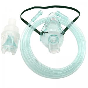 Oxyaider Pediatric Nebulizer Mask Non Toxic PVC Material With Tubing And Chamber