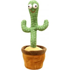 China 30cm Singing Dancing Cactus Plush Toy For Home Decoration supplier