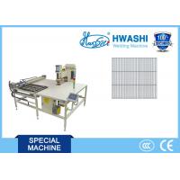 China Hwashi 12 Volt Automatic Welded Wire Mesh Machine X Y Axis Feeder Three Phase Power Source on sale