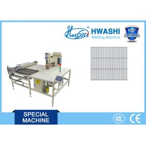 China Hwashi 12 Volt Automatic Welded Wire Mesh Machine X Y Axis Feeder Three Phase Power Source supplier