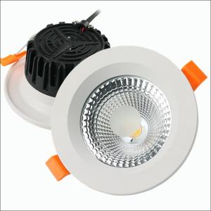 China 75mm Embedded Anti Glare Led Downlights Cut Out COB LED Downlight supplier