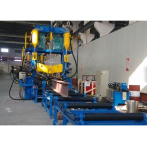 China Section en acier faisant la barre d'acier de machine d'Assemblée de poutre en double T faisant la ligne 20m/minute supplier