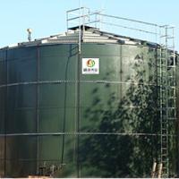 Digestion couvrante de boue anaérobie de flux ascendant de réacteur du biogaz EGSB pour l'engrais de poulet