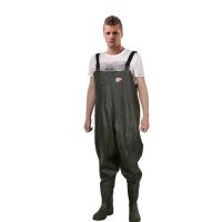 China FW006 70D Nylon PVC Pocket Chest Fishing Waders for Unisex within Boots 38-46 on sale