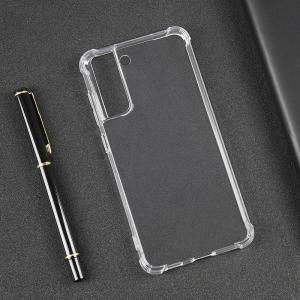 Transparent Shockproof Phone Cases For Samsung Galaxy S21 Fe Tpu Material