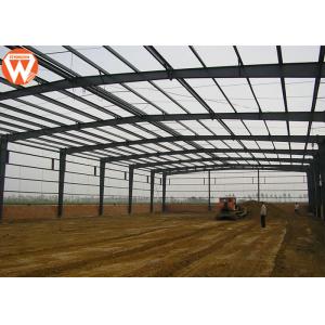 China High Strength Prefabricated Steel Structure Warehouse Waterproof And Fireproof wholesale