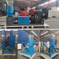 China 100-1000kg/h wood pellet machine / pto pellet mill / pellet press for fuel pellets on sale