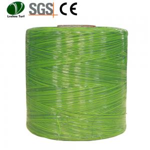 Golf Artificial Grass Yarn / Anti Fire Fake Turf Grass Lawn Artificial