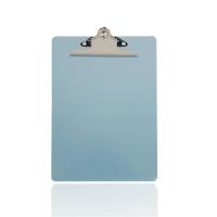 China Clear A4 File Plastic Office Clipboards ODM With Metal Clip And Smooth Surface on sale
