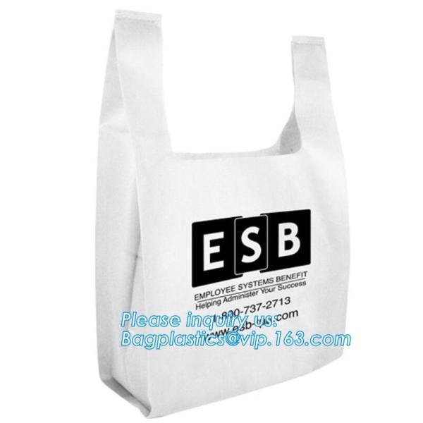 China Saco de embalagem de compra levando reusável de Tote Party Used Non Woven para o presente, imprimindo o pacote não tecido reusável do saco da compra supplier