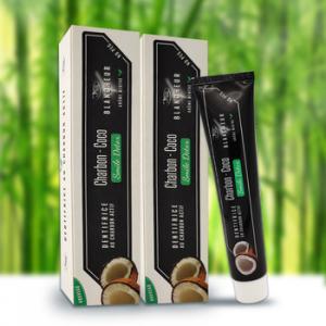 FDA Natural Bamboo Charcoal Toothpaste OEM Coconut Whitening Toothpaste