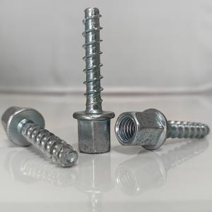 Zinc Finish Stainless Steel Threaded Rod Hanging Anchor For Concrete Ceilings