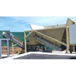 China Hopper 6m3 10TPH Small Asphalt Mixing Plant For Road Construction supplier