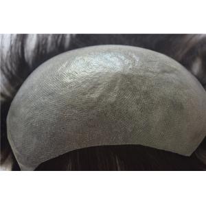 China Toupee with Human Hair and 0.04, 0.06mm Super Thin Skin All V-looped Technology Toupee Mens Hair Pieces Hair Replacement supplier