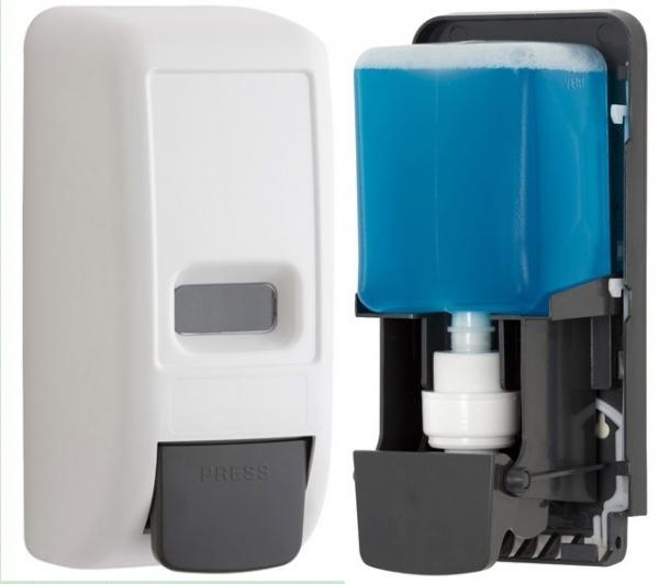 dispensador manual del jabón de la espuma del ABS 1000ml con el depósito