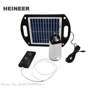 Portable solar camping lanterns with ABS frame and holder,mobile charge,power bank