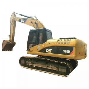 China 20 Tons Used Caterpillar Excavator 320D 315 307 Yellow supplier