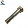 China M10-M8 DIN931 SS304 SS316 Stainless Steel Bolts Half Thread Hex Head Bolt wholesale