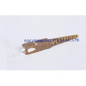 China Fast Fiber Optic Connector SC 2.0mm  / CATV and WAN multimode fiber connectors  supplier