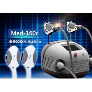 China IPL SHR SSR intense pulsed light treatment / RF beauty machine supplier