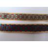 3cm Three Color Pattern Jacquard Custom Printed Elastic Ribbon For Garment