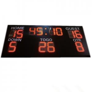 China High Resolution Digital Score Display Board For Football Sport OEM / ODM Available supplier