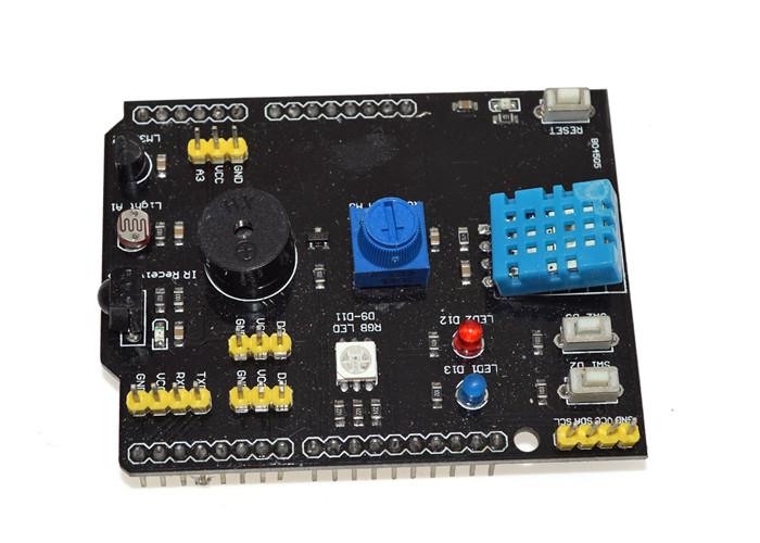 China 多機能の拡張ボードのArduino DOFのロボットDHT11 LM35温度の湿気 supplier